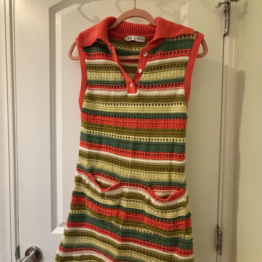 Zara Multicolor Knit dress
